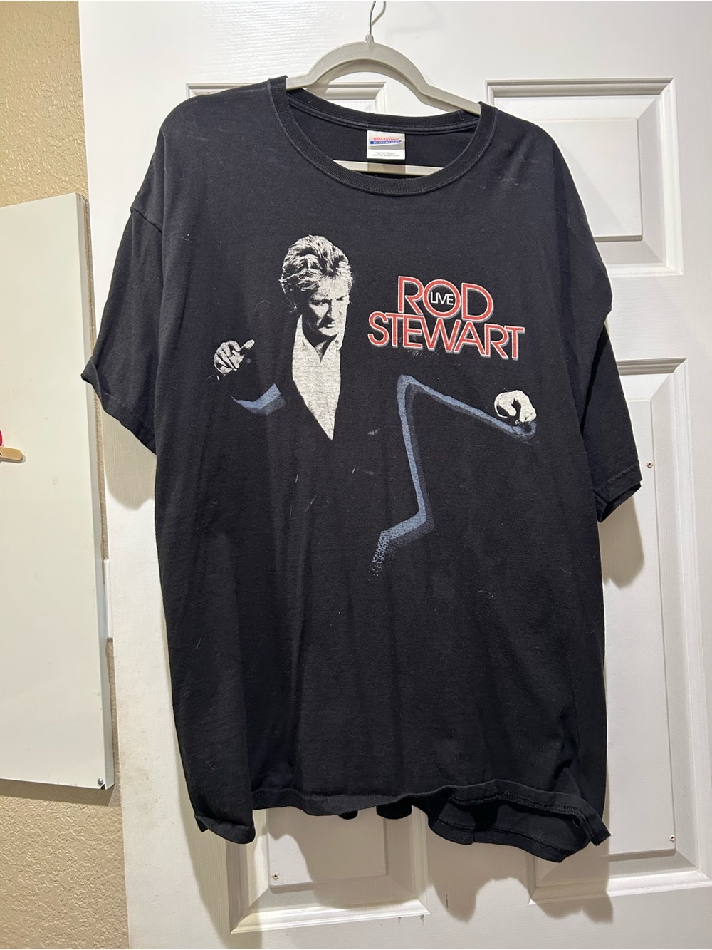 Rod Stewart Live colosseum Caesars Palace Las Vegas 2010 vintage concert t-shirt